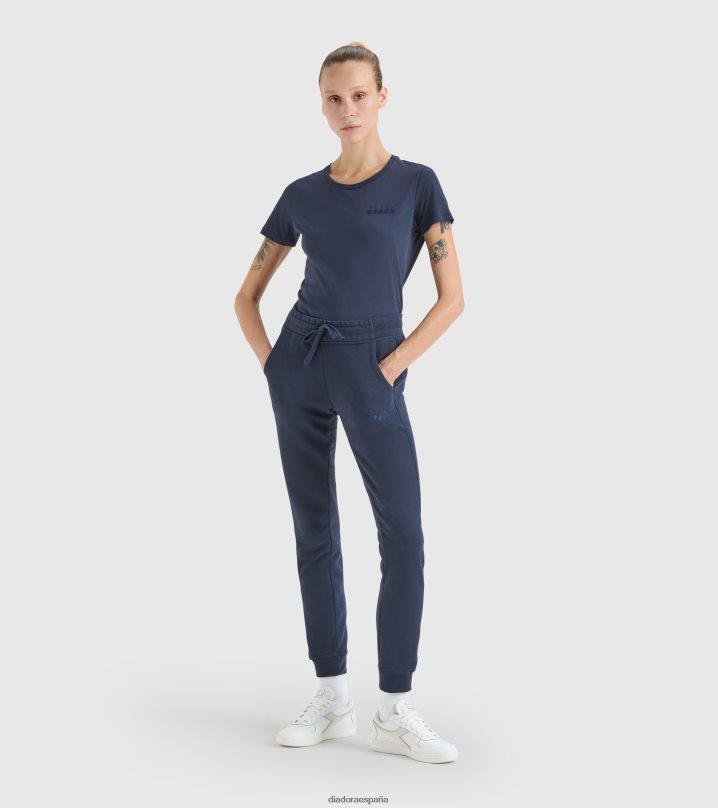 yo pantalón jogger mii 8T8H4Z607 corsario azul mujer Diadora vestir