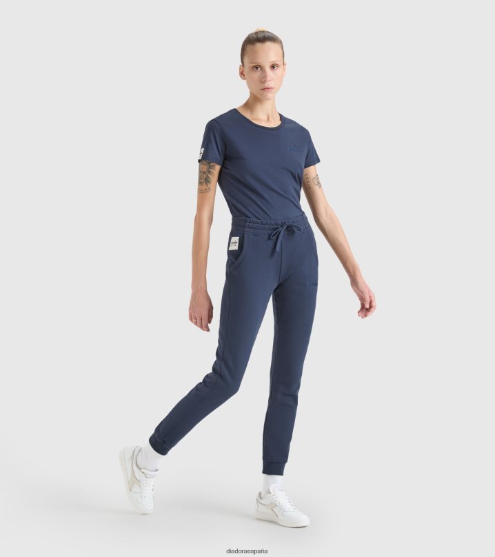 yo pantalón jogger mii 8T8H4Z607 corsario azul mujer Diadora vestir