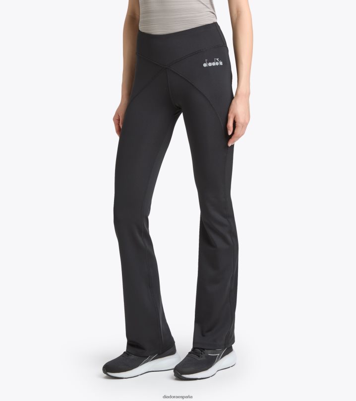 yo pantalones de jogging ser un pie 8T8H4Z622 negro mujer Diadora vestir