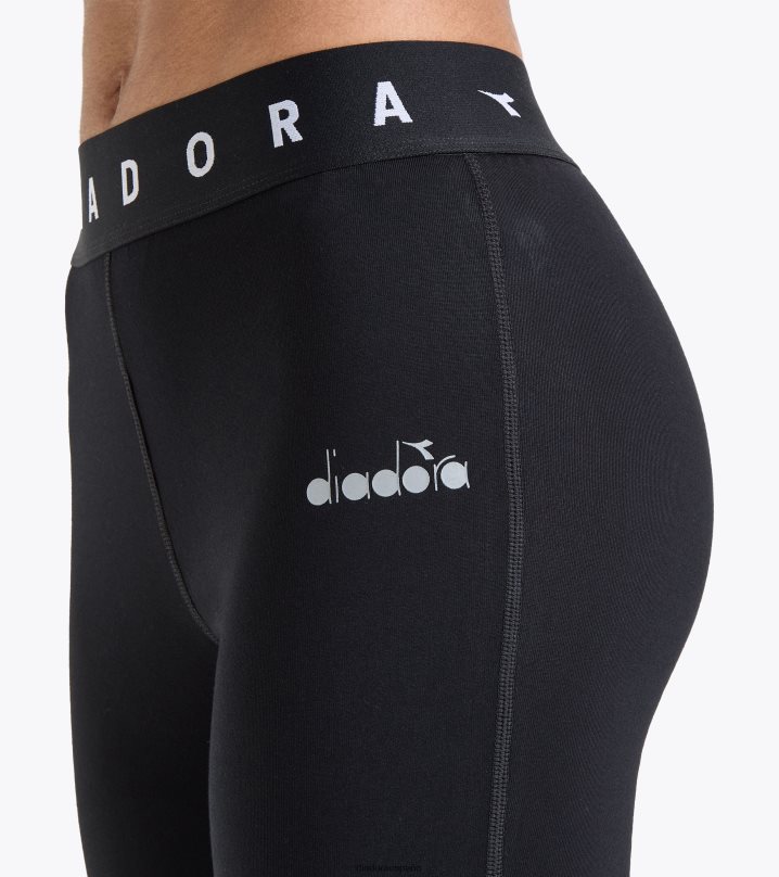 yo 3/4 medias ser uno 8T8H4Z706 negro mujer Diadora vestir