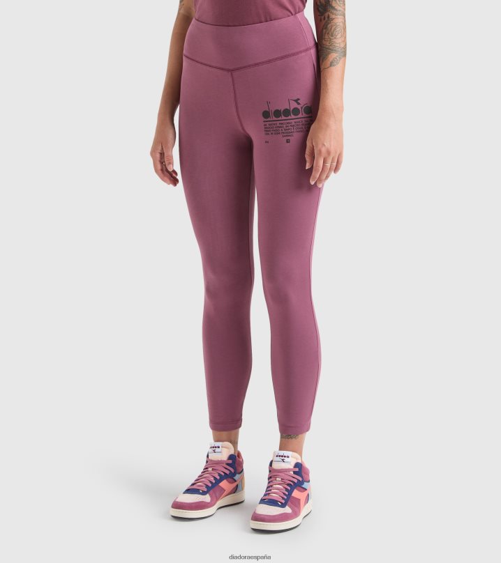 yo manifiesto de polainas 8T8H4Z640 violeta africana mujer Diadora vestir