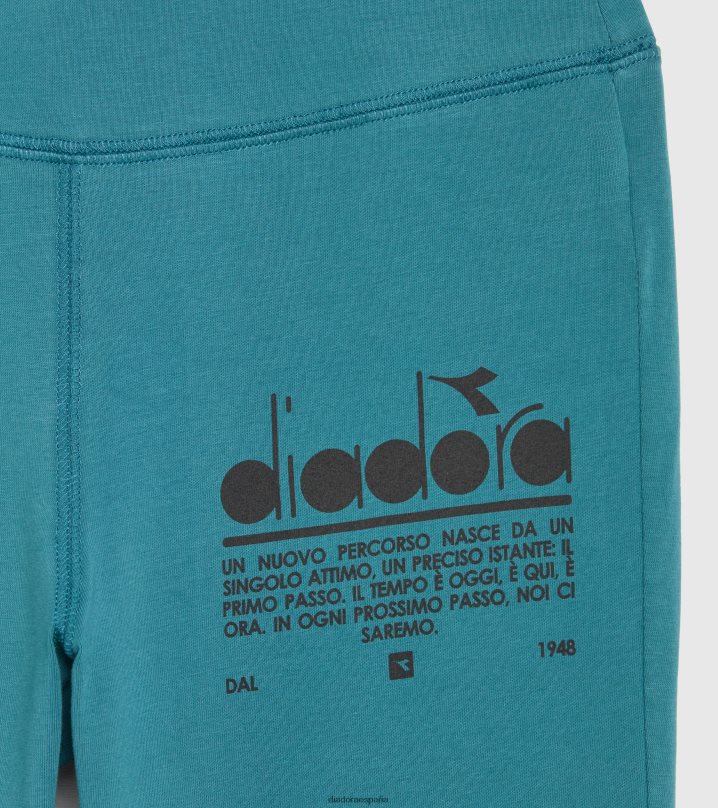 yo manifiesto de polainas 8T8H4Z641 pacifico azul mujer Diadora vestir