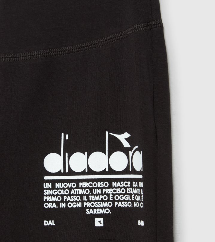 yo manifiesto de polainas 8T8H4Z642 negro mujer Diadora vestir