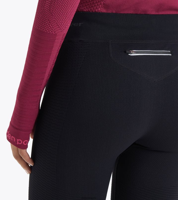yo pantalones de poder ocultos 8T8H4Z598 negro mujer Diadora vestir