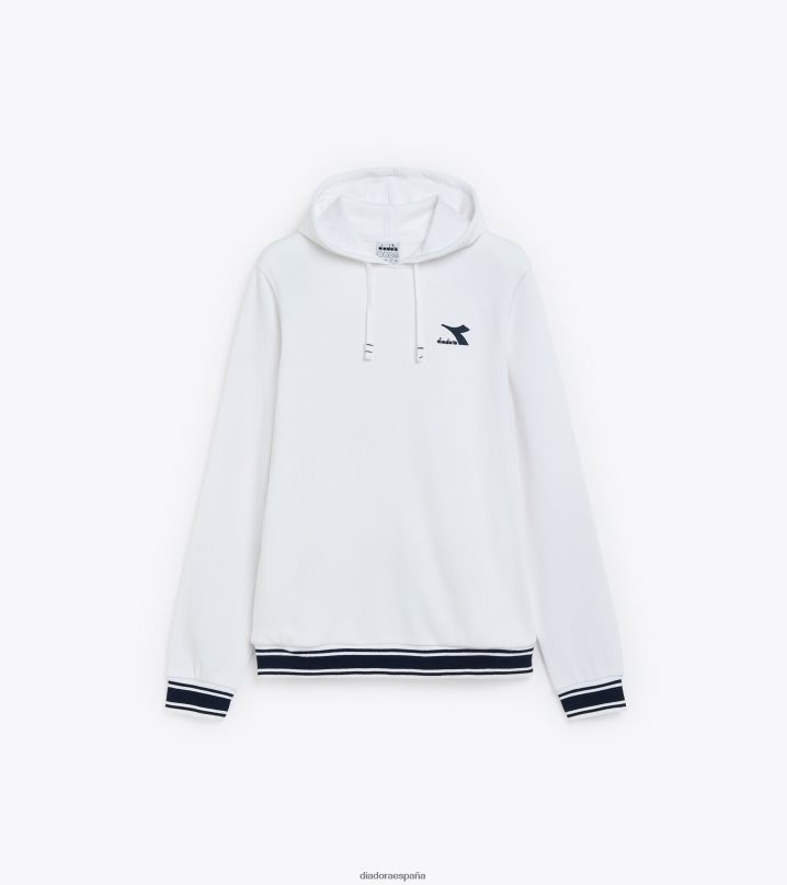 sudadera con capucha l.tweener 8T8H4Z615 blanco óptico mujer Diadora vestir