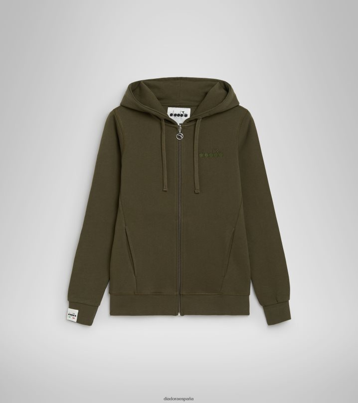 yo sudadera fz mii 8T8H4Z603 militar verde mujer Diadora vestir
