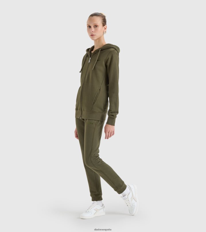 yo sudadera fz mii 8T8H4Z603 militar verde mujer Diadora vestir