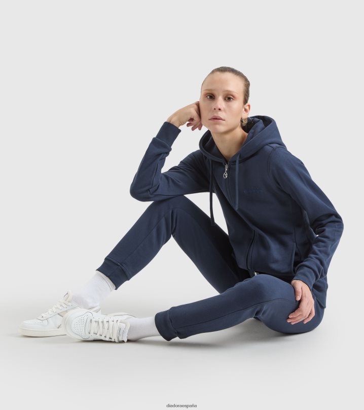 yo sudadera fz mii 8T8H4Z604 corsario azul mujer Diadora vestir