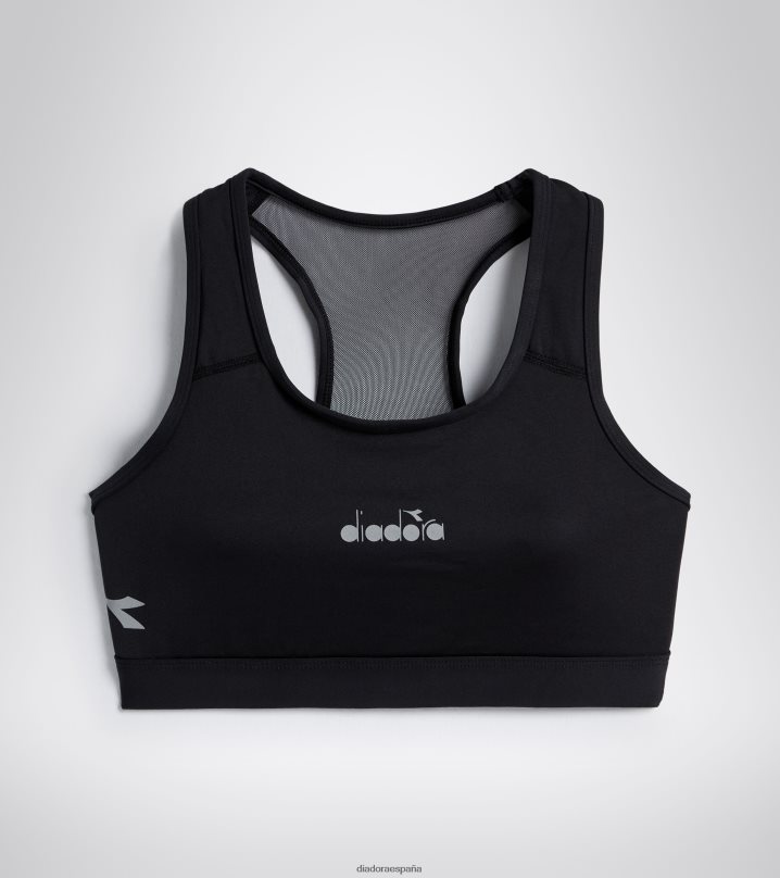 yo sujetador medio 8T8H4Z676 negro mujer Diadora vestir