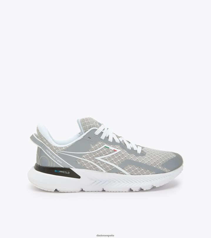 Mitos blushield volo 3 glam w 8T8H4Z556 plata dd/blanco mujer Diadora zapatos