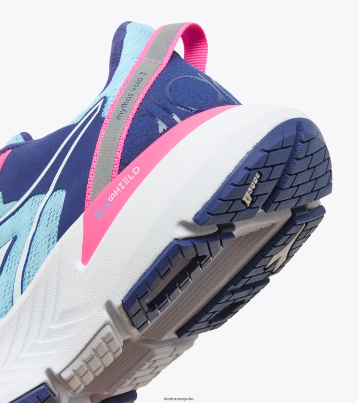 Mitos blushield volo 3 w 8T8H4Z557 azul bebé brillante/plano mujer Diadora zapatos