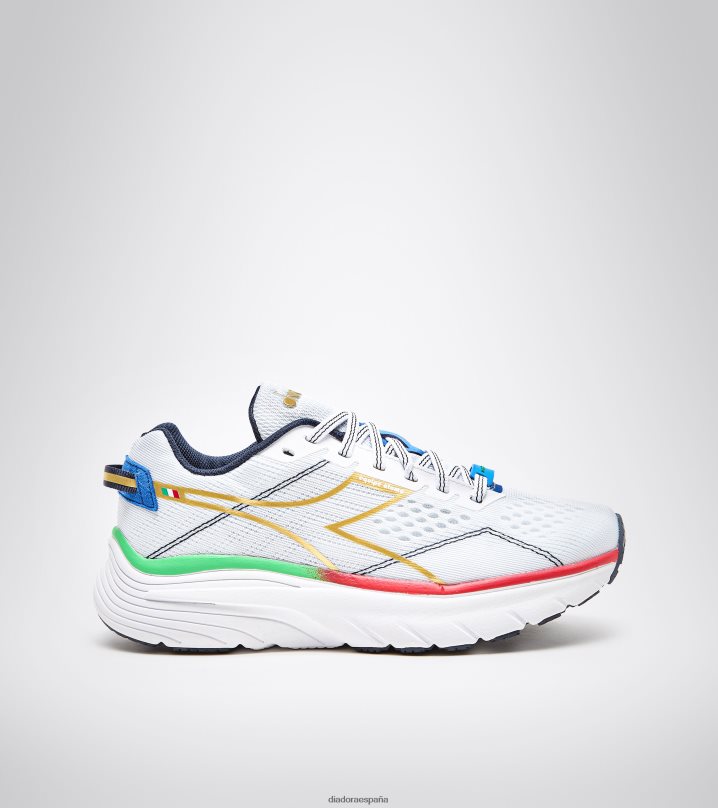equipar atomo w 8T8H4Z549 Oro blanco mujer Diadora zapatos