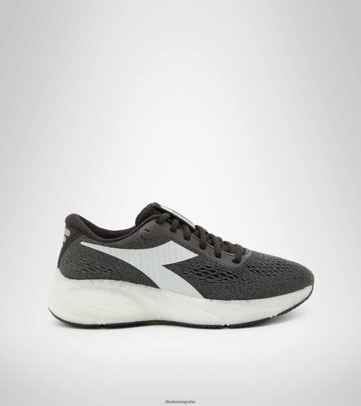 frecuencia w 8T8H4Z631 blanco negro mujer Diadora zapatos