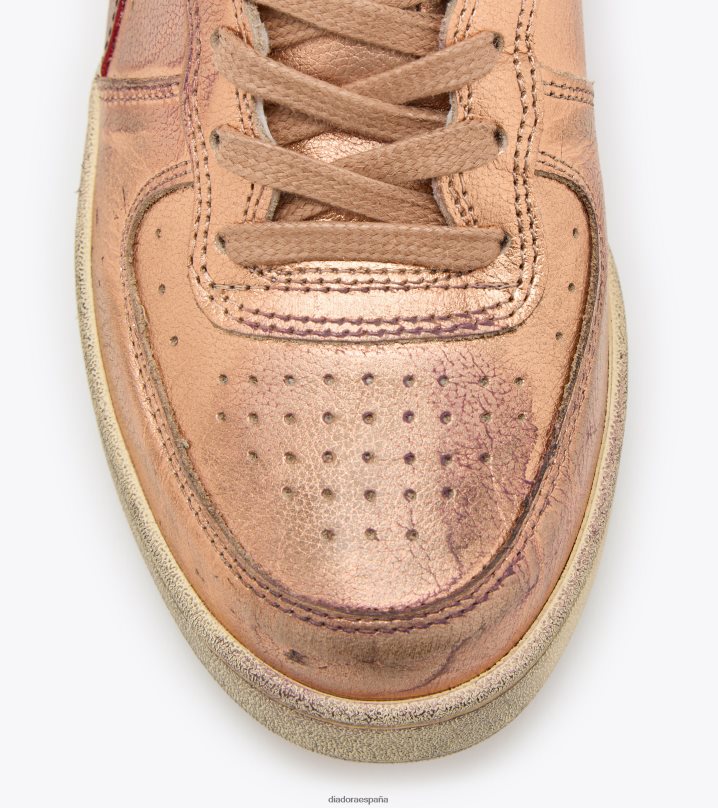 mi basket low metalico usado wn 8T8H4Z540 tostada mujer Diadora zapatos