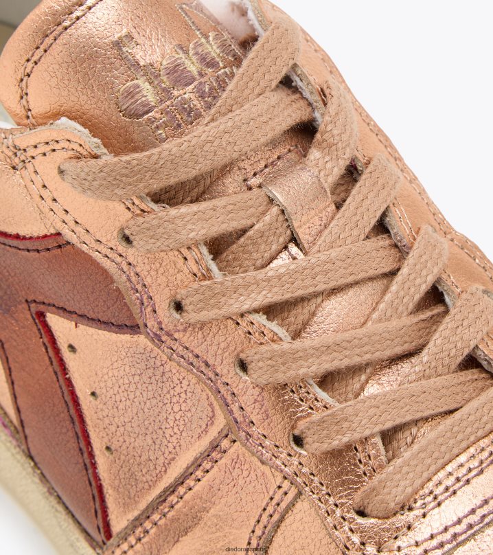 mi basket low metalico usado wn 8T8H4Z540 tostada mujer Diadora zapatos