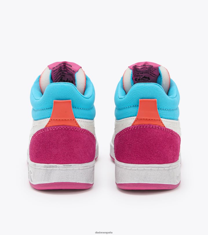 canasta magica demi croco wn 8T8H4Z567 blanco/botón de soltero/daiquiri mujer Diadora zapatos