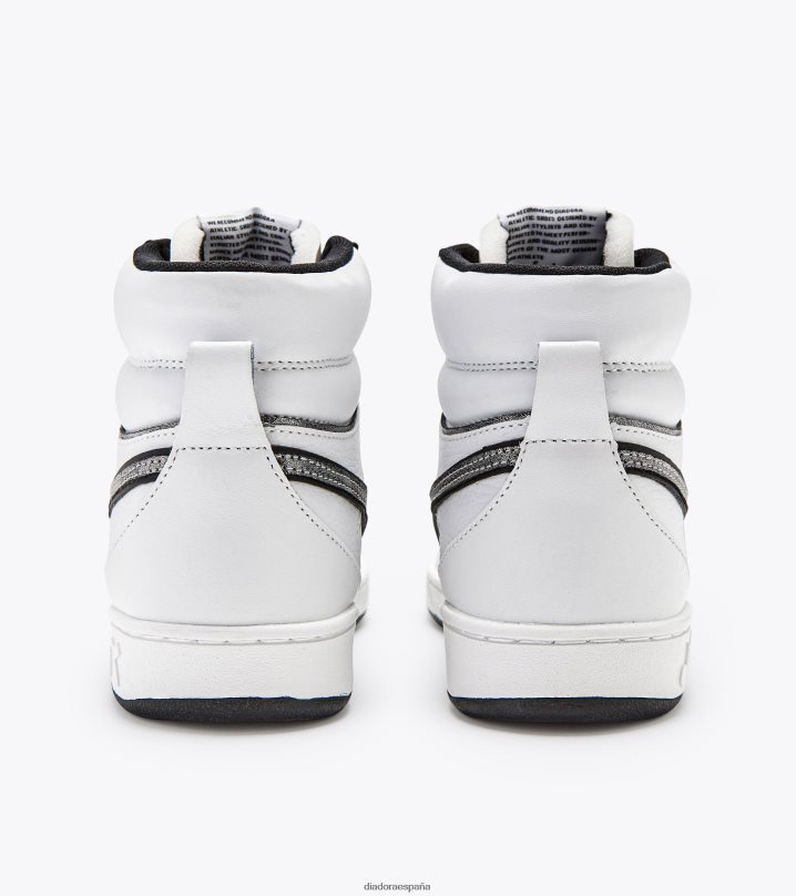 canasta magica mid metal wn 8T8H4Z571 blanco óptico/negro mujer Diadora zapatos