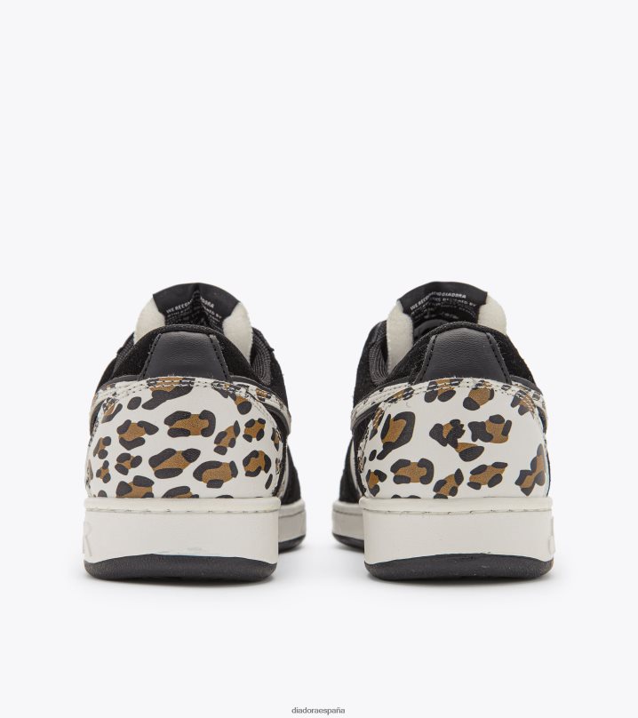 cesta mágica baja pantera wn 8T8H4Z577 blanco negro mujer Diadora zapatos