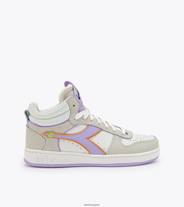 cesta mágica demi etiqueta wn 8T8H4Z566 azul amanecer/rosa violeta/blanco mujer Diadora zapatos