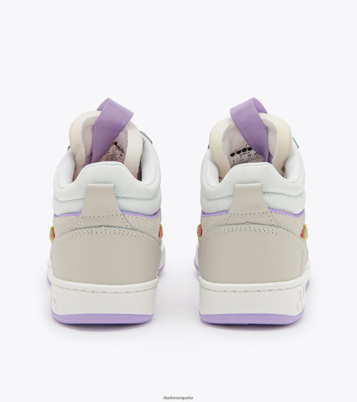 cesta mágica demi etiqueta wn 8T8H4Z566 azul amanecer/rosa violeta/blanco mujer Diadora zapatos
