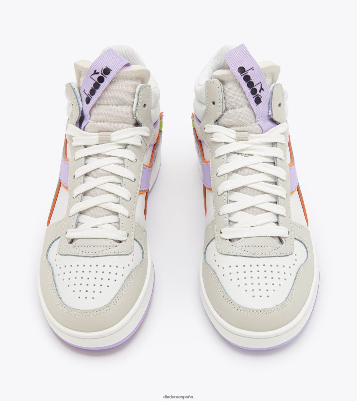 cesta mágica demi etiqueta wn 8T8H4Z566 azul amanecer/rosa violeta/blanco mujer Diadora zapatos