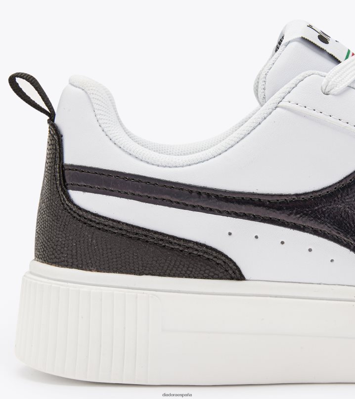 holograma ámbar 8T8H4Z593 blanco negro mujer Diadora zapatos