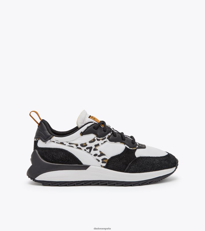 jolly animalier 8T8H4Z585 blanco negro mujer Diadora zapatos