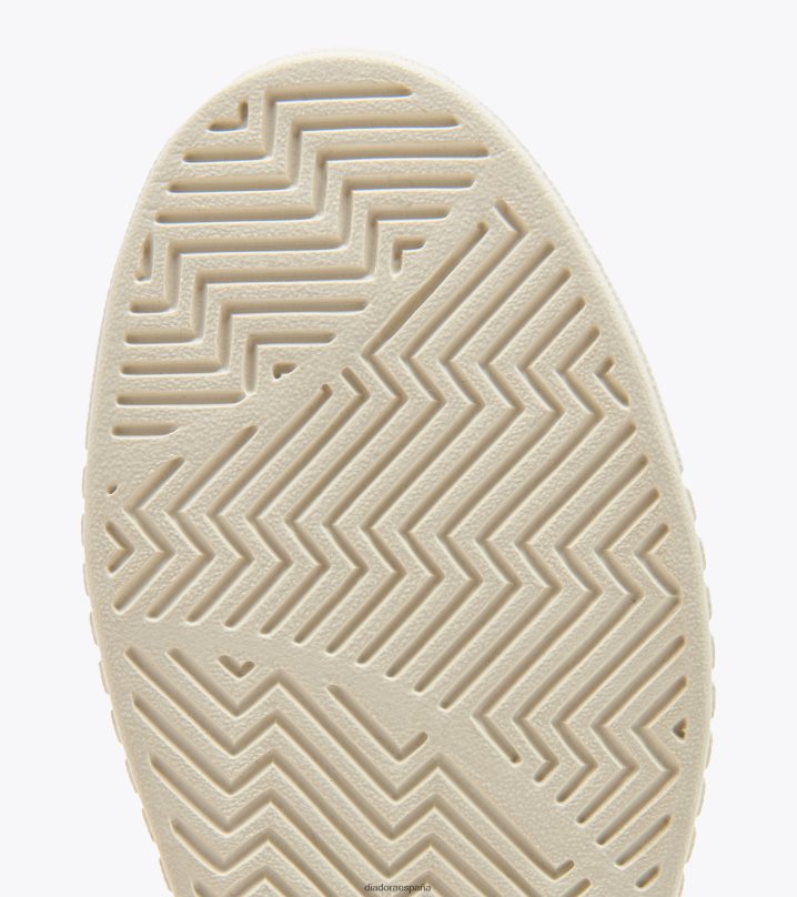 juego de paso premium de cuero caído 8T8H4Z578 rocío blanco/congelado mujer Diadora zapatos