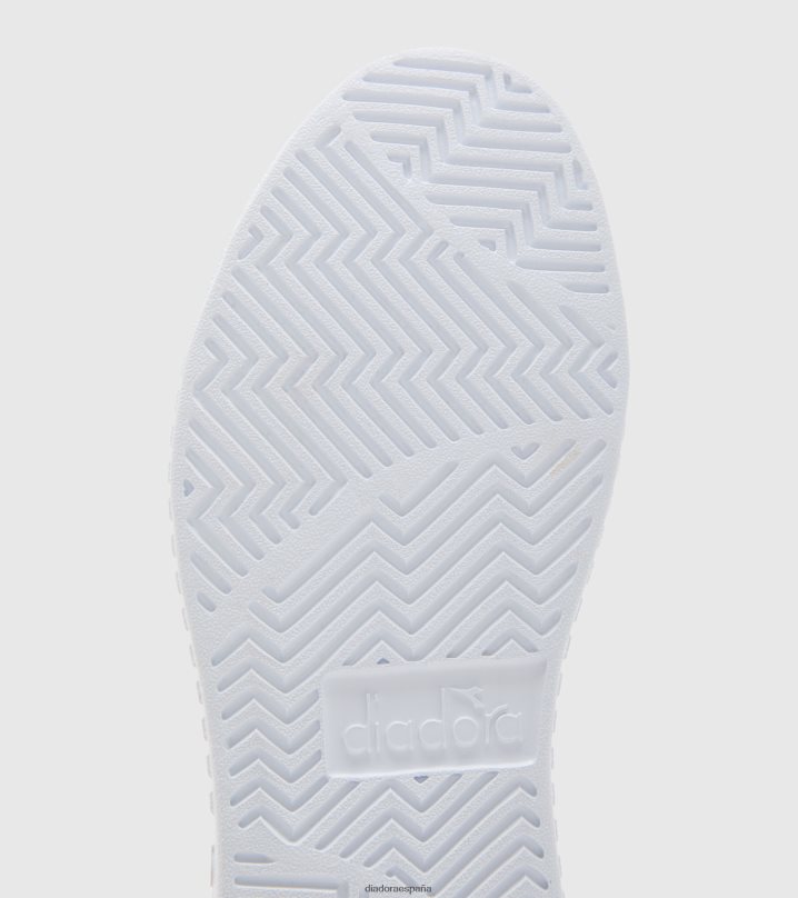 juego de paso premium de cuero caído 8T8H4Z580 negro mujer Diadora zapatos