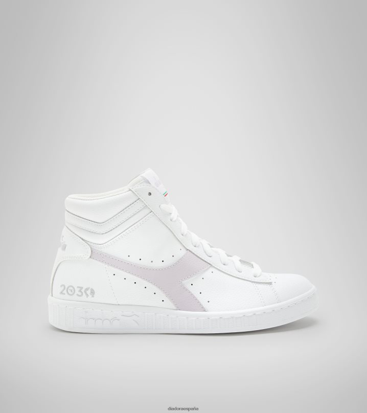 juego l alto 2030 8T8H4Z158 mármol blanco/lila mujer Diadora zapatos