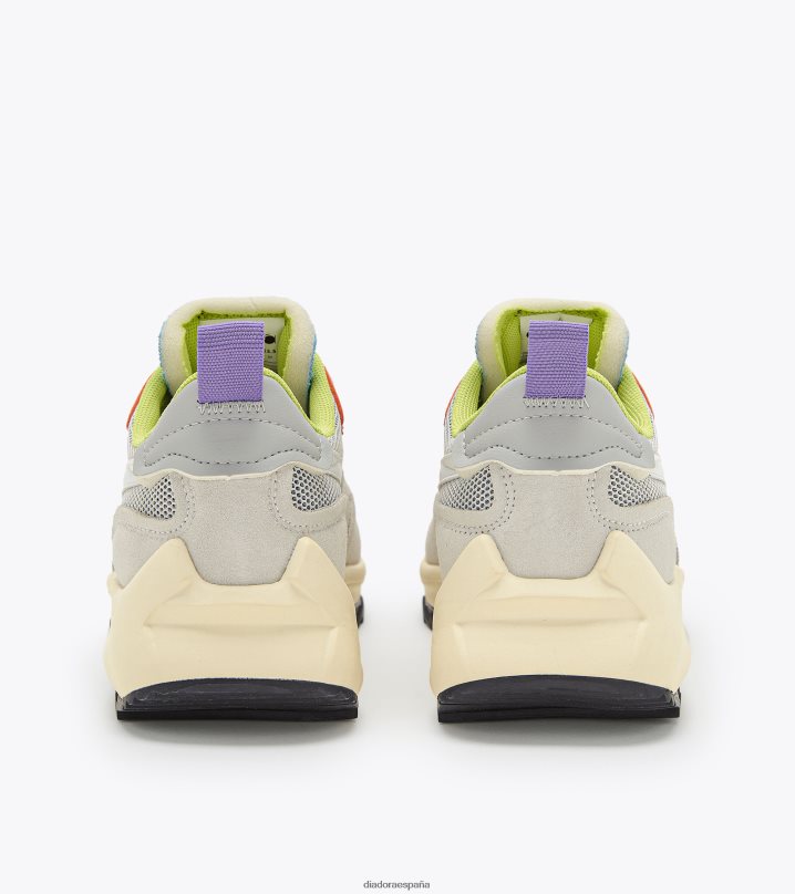 malla de gamuza alegre 8T8H4Z583 amanecer azul/blanco mujer Diadora zapatos