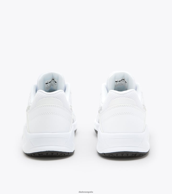 aplastar 6w 8T8H4Z621 blanco/plata dd/negro mujer Diadora zapatos