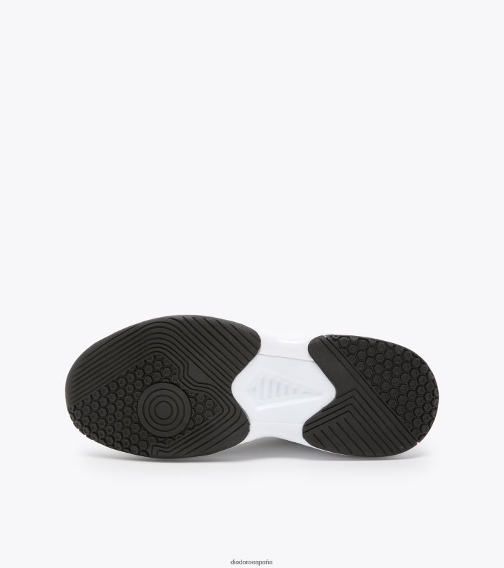 aplastar 6w 8T8H4Z621 blanco/plata dd/negro mujer Diadora zapatos