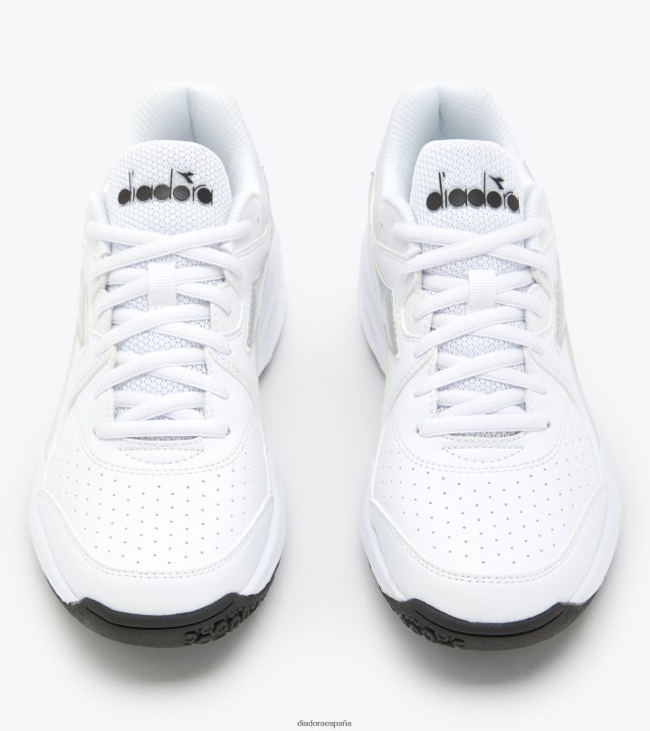 aplastar 6w 8T8H4Z621 blanco/plata dd/negro mujer Diadora zapatos