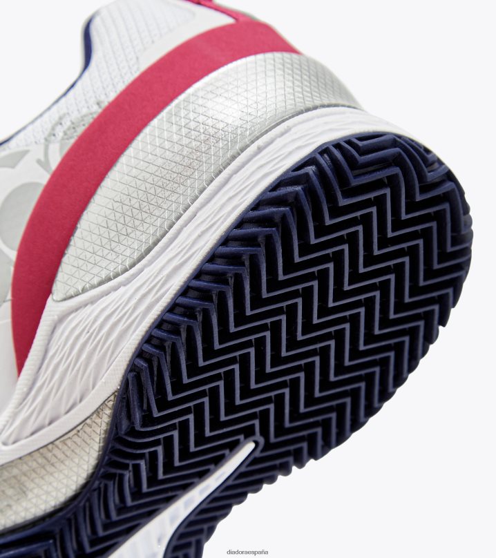 blushield torneo 2 w arcilla 8T8H4Z553 blanco/blueprint/rosa milenrama mujer Diadora zapatos