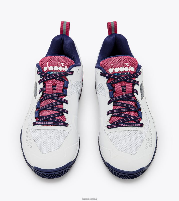 blushield torneo 2 w arcilla 8T8H4Z553 blanco/blueprint/rosa milenrama mujer Diadora zapatos