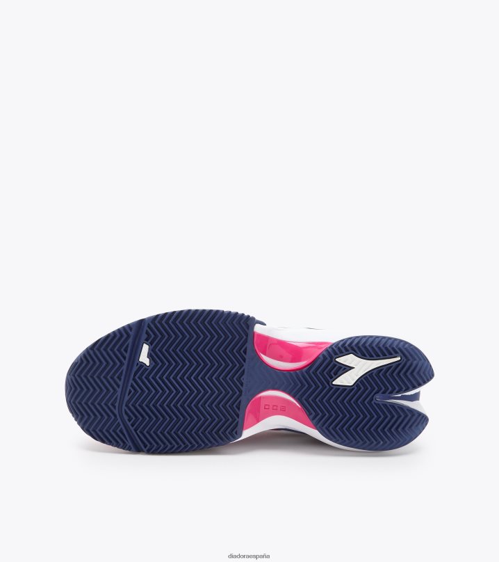 final con arcilla 8T8H4Z563 milenrama rosa/blanco/plano mujer Diadora zapatos