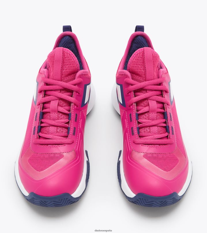 final con arcilla 8T8H4Z563 milenrama rosa/blanco/plano mujer Diadora zapatos