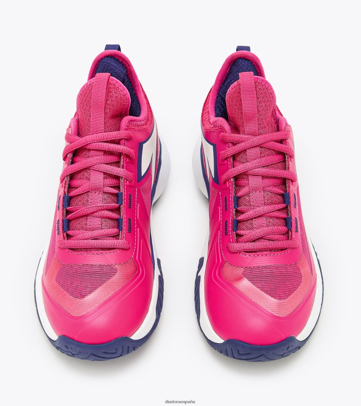 movimiento final 8T8H4Z562 milenrama rosa/blanco/plano mujer Diadora zapatos