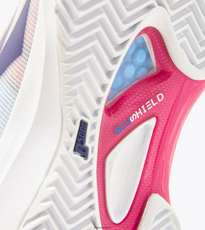 velocidad blushield fly 4 + w arcilla 8T8H4Z560 blanco/blueprint/rosa milenrama mujer Diadora zapatos