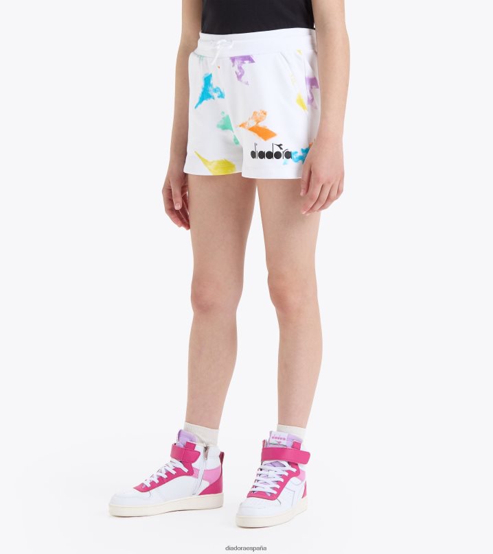 color de agua jg.bermuda 8T8H4Z775 papiro blanco chicas Diadora vestir