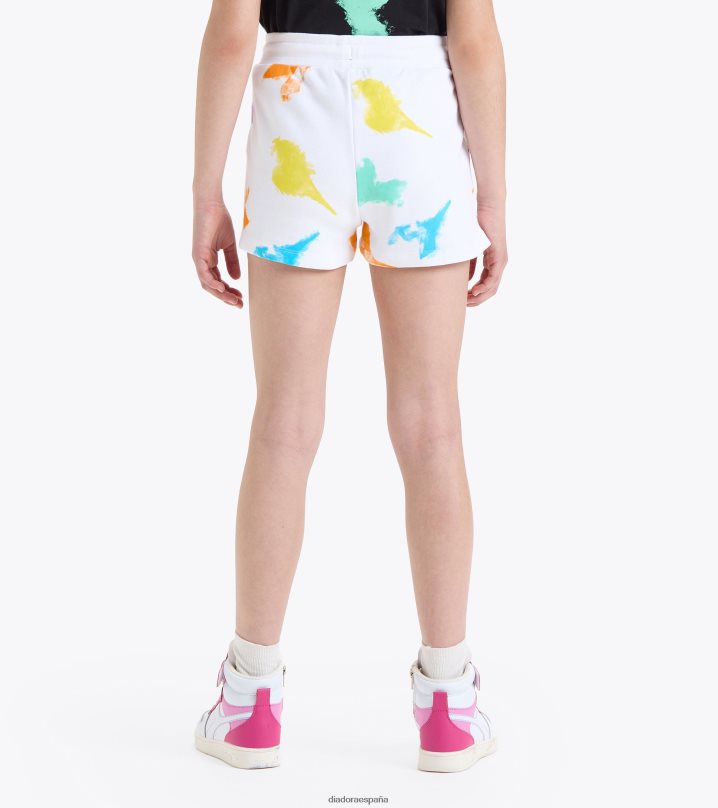 color de agua jg.bermuda 8T8H4Z775 papiro blanco chicas Diadora vestir