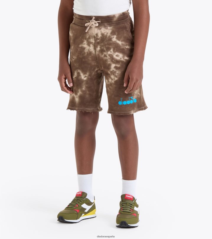 jb.bermuda teñido anudado 8T8H4Z780 avellana marrón claro Niños Diadora vestir