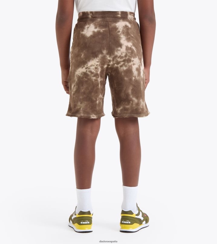 jb.bermuda teñido anudado 8T8H4Z780 avellana marrón claro Niños Diadora vestir