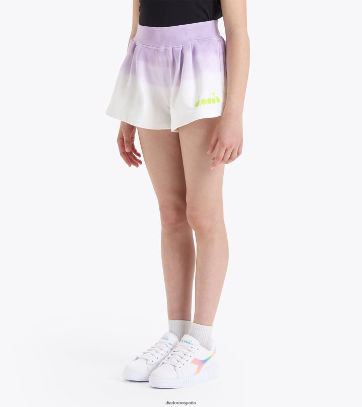 jg.corto teñido anudado 8T8H4Z773 rosa lila pálido chicas Diadora vestir