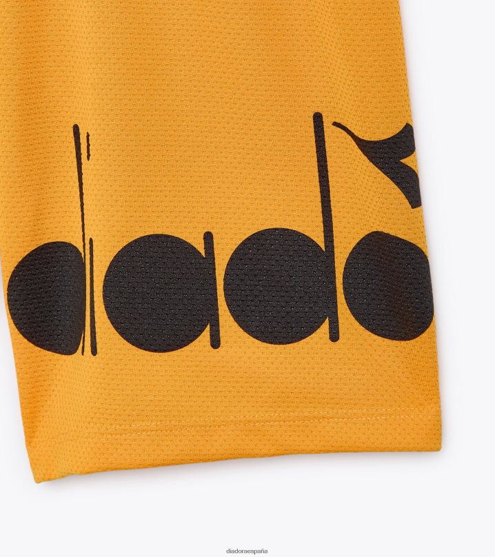 logotipo de ju.bermuda 8T8H4Z823 albaricoque naranja chicas Diadora vestir