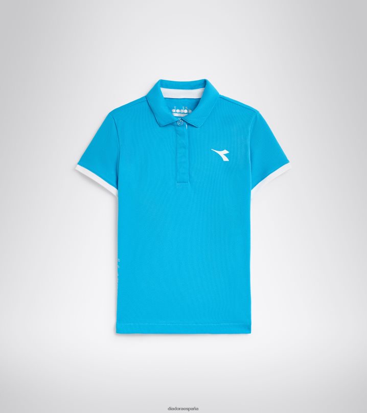 gramo. cancha de polo 8T8H4Z935 fluo real chicas Diadora vestir