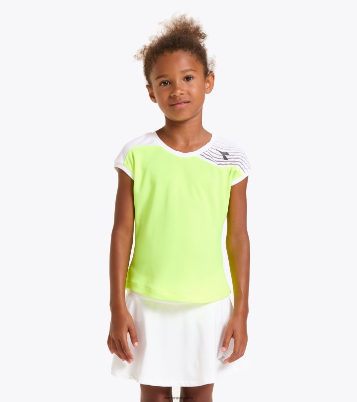 gramo. corte de camiseta 8T8H4Z955 amarillo fluo dd chicas Diadora vestir