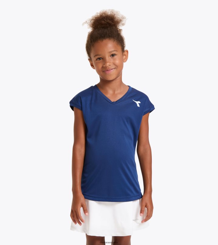 gramo. equipo de camiseta 8T8H4Z972 marina saltire chicas Diadora vestir