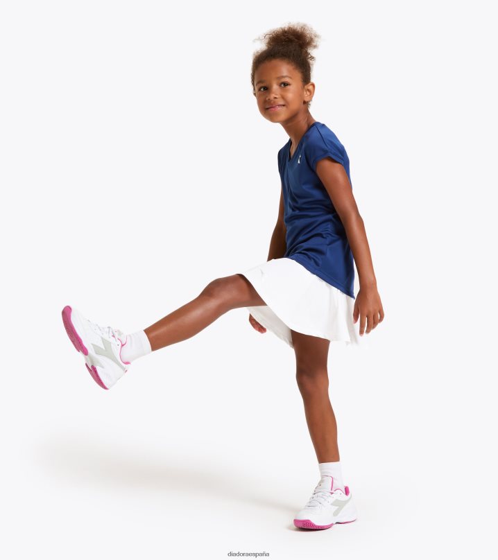 gramo. equipo de camiseta 8T8H4Z972 marina saltire chicas Diadora vestir